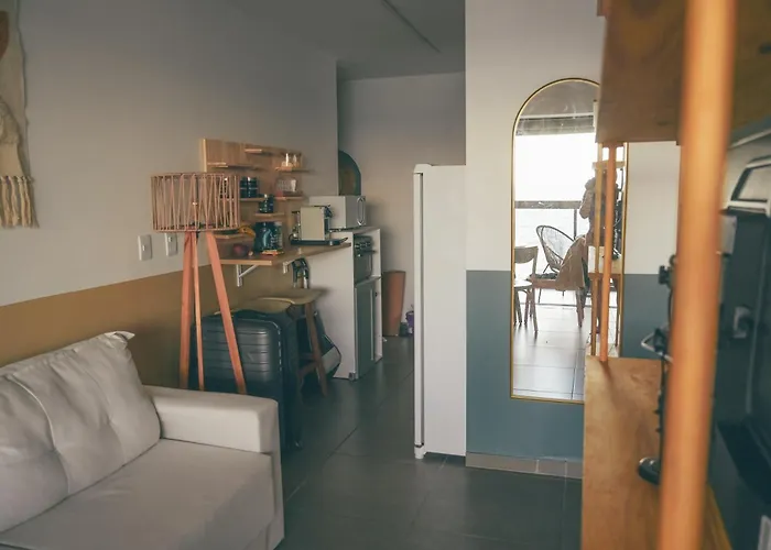 Loft Beira-Mar Com Frente E Vista Para O Mar